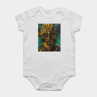 The Floronic Man "Wood Rue" portrait (original) Baby Bodysuit
